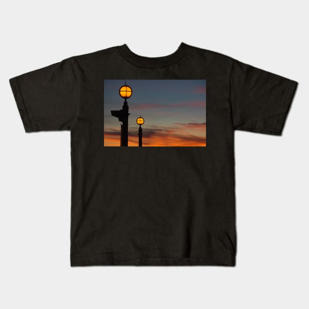 Lampstands Kids T-Shirt by sma1050
